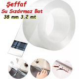 Şeffaf Süper Güçlü Yapıştırıcı Su Sızdırmaz Bant Küvet Lavabo Klozet Banyo Mutfak Kenar Bant Küf Önleyici