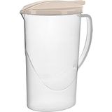Şeffaf Sürahi 1700ML - 57OZ - 1,7 lt - Bej