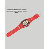 Şeffaf Tasarımlı Akıllı Saat Dokunmatik Ekranlı - Altın - Siyah - 35 - 48 mm - Belirtilmemiş