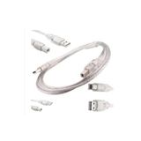 Şeffaf USB Yazıcı Kablosu 1.5 Metre