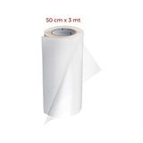 Şeffaf Yapışkanlı Folyo 50 cm x 3 Metre - -- - Option-1
