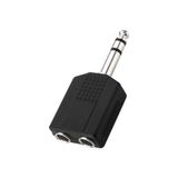 Segah Müzik Jack Dönüştürücü - 6.3mm 1x2 Jak Çoğaltıcı