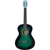 Segah Müzik Yeşil Gitar - 4/4 Boy Öğrenci Gitarı Kılıf ve Pena Hediye !