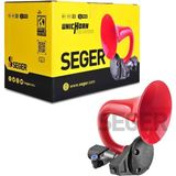 Seger 24 Volt Havalı Korna - Salyangoz Korna - Tır Kamyon Korna - Deve Boynu Scania 24V