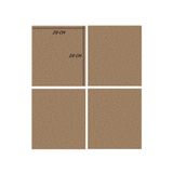 Segi Home Decor Ham Mdf Plaka Tabaka 4 Adet 20 X 20 Cm Mdf Levha 10 Mm Kalınlık