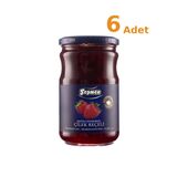 Seğmen Çilek Reçeli Kavanoz 800g x 6 Adet