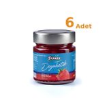 Seğmen Diyabetik Çilek Reçeli Kavanoz 270g x 6 Adet