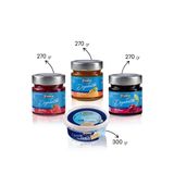 Seğmen Diyabetik Reçel ve Helva Paketi 4’lü – Çilek, Vişne, Kayısı Reçeli 270 g + Sade Helva 300 g