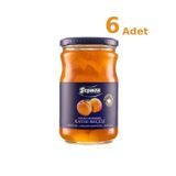 Seğmen Kayısı Reçeli Kavanoz 800g x 6 Adet