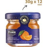 Seğmen Portakal Reçeli Kavanoz 30g (12'li) - 360 gr