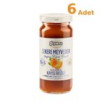 Seğmen Şekeri Meyveden Kayısı Reçeli Kavanoz 270g x 6 Adet
