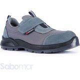 Segura Sgr-51 S1-S1P Gri Süet Çelik Burunlu Iş Ayakkabısı - Siyah