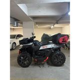 Segway 570 Atv Çantası 180 Litre Arka+80 Litre Ön+2 Adet Benzin Bidonu Kırmızı Siyah
