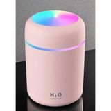 Segy Home H2O Humidifier Hava - Oda - Araç Nemlendirici LED Işıklı Buhar Makinesi / Yedek Hava Süngeri / Sandal Kokusu + 1 Adet Farklı Koku Hediye