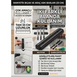 Segy Home Manyetik-Mıknatıslı Bıçak Askısı Bıçak Tutucu Bıçak Organizer / Araç Askı Bar