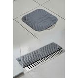 Segy Home Omilife 2 Li Silikon Banyo ve Mutfak Gider Kapağı Koku Önleyici Mat - Böcek ve Kötü Koku Engelleyici Yer Süzgeci Kapağı