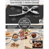 Segy Mutfak Yardımcısı Ceviz Kıracağı-Kestane Çizeceği