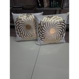 Sehara 2 Adet Kadife Kırlent KILIFI/40 x 40 cm - 40 x 40 cm - Vizon