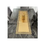SEHARA S.deri Runner,5 Parça.1 Runner(32x99cm),(4 Parça Kahve Sunumluğu Hediye).beylerbeyi
