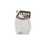 Seher 2 Adet Gri Renk Penye Boxer Gri 2XL