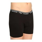 Seher-3'lü Seher Erkek Elastan Boxer-Siyah-S