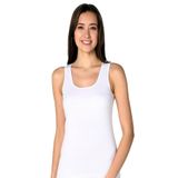 Seher 5 Adet Ribana Kalın Askılı Atlet - 4XL - Beyaz