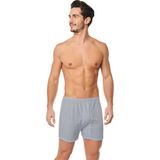 Seher 6 Adet Gri Renk Paçalı Boxer - 3XL