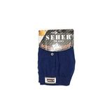 Seher 6 Adet Lacivert Renk Penye Boxer Mavi M