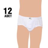 Seher ELF568S0060CCM Beyaz likralı Erkek Boxer