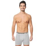 Seher-Erkek 6"lı Gri Likralı Pamuklu Boxer Tekli Ambalaj 0060 (Gri / 2XL)