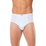 Seher-Erkek Beyaz 6Lı Slip Külot Kargo Bedava Mrt0005b6 (BEYAZ/M)