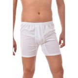 Seher Erkek Beyaz Boxer, 3 Adet Paket, Beden 6
