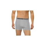 Seher Erkek Boxer, 6'lı Paket, Likralı, Gri, S Beden