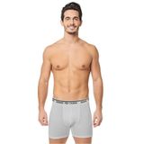 Seher Erkek Boxer, Gri, Likralı, S Beden, 11'li Paket