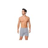 Seher Erkek Gri Pamuklu Paçalı Boxer, 3XL Beden, 12'li Paket