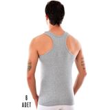 Seher Erkek Gri Spor Atlet, 6'lı Set, S Beden
