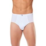 Seher Erkek Slip Külot, Beyaz, S Beden, 6'lı Set