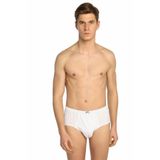 Seher Erkek Slip Külotu,%100 Pamuk, Beyaz, 2XL Beden
