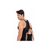 Seher Erkek Spor Atlet,%100 Pamuk, Siyah, L Beden