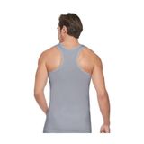 Seher Erkek Spor Atlet,%60 Polyester%40 Pamuk, Bisiklet Yaka, Gri, M Beden, 6'lı Paket