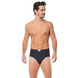 Seher İç Giyim Pamuklu Erkek Slip Külot Don 6'lı Paket Siyah XL