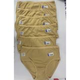 Seher Kadın Külotu, 12'li Paket, Krem, 2XL Beden