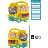 Seher Oyuncak Pilli Müzikli Tavşan Otobüsü (Item Kod : 855-63D) - Çok Renkli