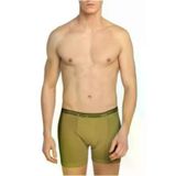 Seher seherboxerhaki12 Yıldızı Erkek Haki Asker Yeşili Likralı Boxer 12'li Paket