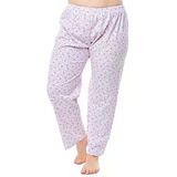 Seher Yıldız Bayan Desenli Uzun Anne Pijama Altı Düz Paça 020
