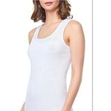 Seher Yıldızı 0062 Ribana Geniş Askılı 12 Adet Beyaz Kadın Atlet
