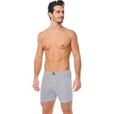 Seher Yıldızı %100 Pamuk Karışık Desenli Erkek Boxer - 2XL
