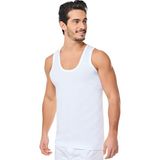 Seher Yıldızı 12'li Erkek Penye Askılı Atlet - 2XL - Beyaz
