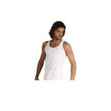 Seher Yıldızı 2'li Penye Erkek Askılı Atlet, Beyaz, 2XL