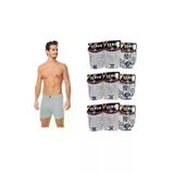 Seher Yıldızı 333 Erkek Desenli Boxer 3'lü